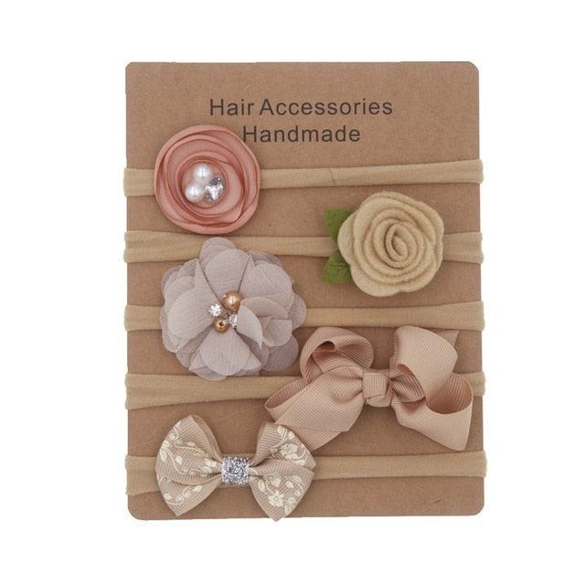Baby Headbands Newborn hair Bows Kids Toddler headband Elastic Hair Band headwear children Girl Gorgeous Hair Accessories For Baby Girls