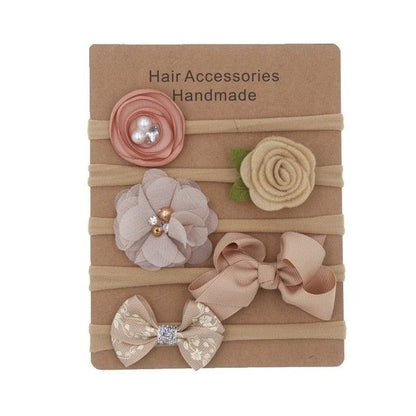 Baby Headbands Newborn hair Bows Kids Toddler headband Elastic Hair Band headwear children Girl Gorgeous Hair Accessories For Baby Girls