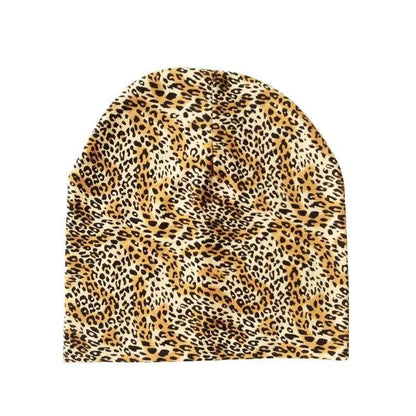 Baby Knit Cotton Cartoon Printed Baby Caps For Boys And Girls For Autumn And Winter Soft And Warm Cap