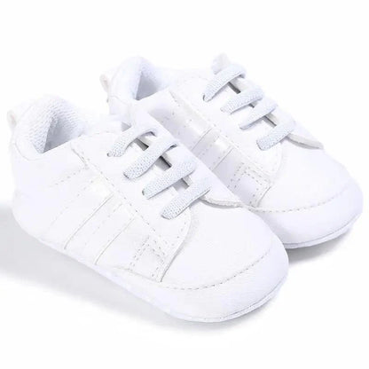 Baby Shoes Classical Sport Soft Sole PU Leather Multi-Color Crib Baby Moccasins Casual Sneakers