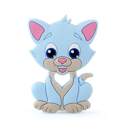 Baby Silicone Teethers BPA Free Teething Toy Animals Koala Bear Dog Teether Silicone Beads