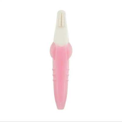 Baby Teether Toys Toddle Safe Banana Teething Ring Silicone Chew Dental Care Toothbrush Nursing Beads Gift For Infant