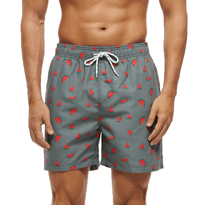 Beach Shorts Summer Quick Dry Men's Board Swimsuits Man Swim Trunks Surf Swimwear Male Athletic Running Gym Pants Men's Swim Trunks Quick Dry Swimming Shorts Beach Shorts with Mesh Lining