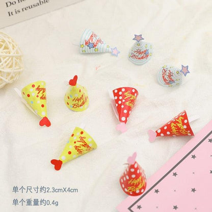 Bear Candle Birthday Cake Props Topper Card Cute Fantasy Cup Dessert Smiley  Love Bear  Table Dress Up Cake Props Party Cake Decor Supplies Toppers Birthday Cupcake Topper Various Cake Decorations for Birthday Party Photo Prop