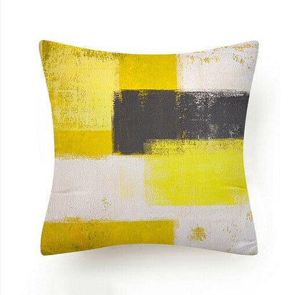 Beautiful Blue Print Polyester Pillow Case Waist Soft Fiber Cushion Sofa Car Cushion Cover Artwork Home Decorative Pillows Covers Cushion Cover For Bedroom Sofa Living Room Home Pillowcase
