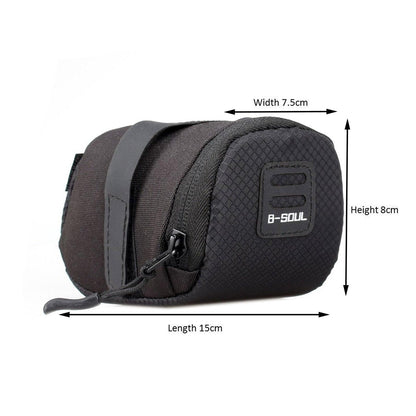 Bicycle Bag Waterproof Mountain Bike Storage Seat Rear Tool Pouch Bag Outdoor Cycling  Accessories Bike Saddle Bag Bicycle Under Seat Pouch Cycling Wedge Pack For Mountain Road Cycling Accessories Storage