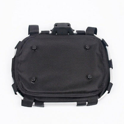 Bicycle Basket Handlebar Cycling Carryings Holder Bike Riding Pouch Cycle Biking Front Baggage Bag Load Bike Basket Detachable Bicycle Basket Folding Small Pet Cat Dog Carrier Front Handlebar Basket For Most Mountain Bikes And Bicycles Easy Install
