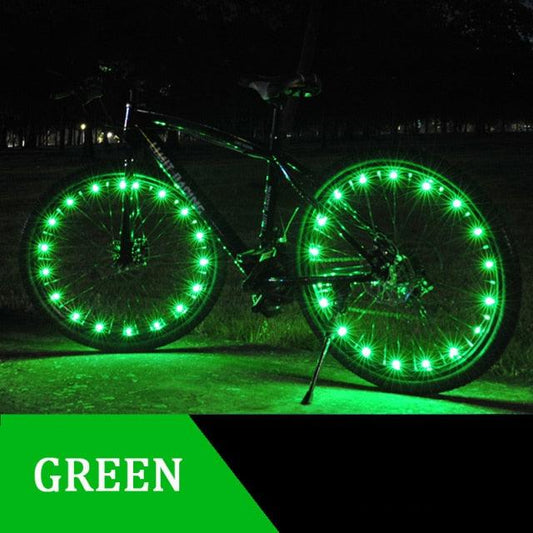 Bicycle Spoke Light Tire Wind Fire Wheel Lights Flash Spoke Light Lamp Outdoor Wheel Lights Cycling Decoration Safety Warning Tire Light Bright Color Bicycle Spoke Lights Ultimate Safety And Style