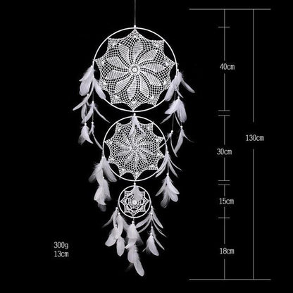 Big Dream Catcher Decor For Home Nordic Decoration Home Kids Room Decoration Wind Chimes Dream Catchers Hanging Dream-catcher For Wedding Festival Photography Gifts