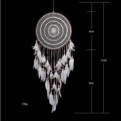 Big Dream Catcher Decor For Home Nordic Decoration Home Kids Room Decoration Wind Chimes Dream Catchers Hanging Dream-catcher For Wedding Festival Photography Gifts