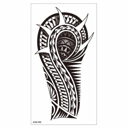 Big Tiger Lion Waterproof Temporary Sticker Tattoo Arm Legs Fake Tattoo Stickers For Adults Realistic Luxury Design For Mens Womens