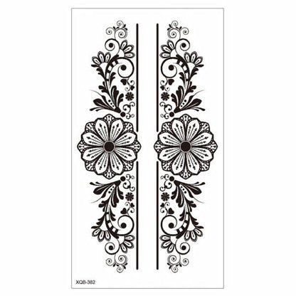 Big Tiger Lion Waterproof Temporary Sticker Tattoo Arm Legs Fake Tattoo Stickers For Adults Realistic Luxury Design For Mens Womens