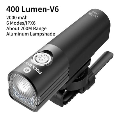 Bike Light Front Lamp USB Rechargeable LED 4800mAh Bicycle Light Waterproof Bicycle Light Set USB  Rechargeable Super Bright Bike Headlight For Night Riding Bracket 1000LM