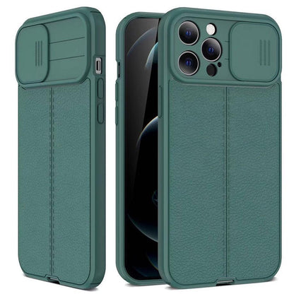 Black Leather Shockproof Phone Case on iPhone 13 11 12 14 Pro Max XR XS Max 14 Plus Camera Lens Protection Soft Back Cover Silky-Soft Touch Full-Body Protective Case Shockproof Cover