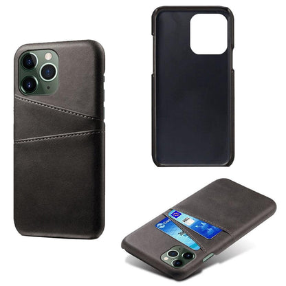 Black Luxury Men Card Holder Case for iPhone Business Classic Leather Wallet Case for iphone 12 13 14 Pro Max Phone Cover PU Leather Wallet Case with Card Pockets Back Cover