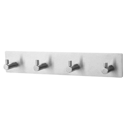 Black Robe Hook Wall Hook Towel Hook for Bathroom Stainless Steel Coat Hook Rustproof Hook Hanger for Kitchen Hardware Stainless Steel Hooks Waterproof and Oilproof Bathroom Kitchen Self Adhesive Hooks for Hanging Coat Hat Towel