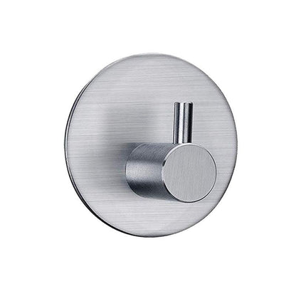 Black Robe Hook Wall Hook Towel Hook for Bathroom Stainless Steel Coat Hook Rustproof Hook Hanger for Kitchen Hardware Stainless Steel Hooks Waterproof and Oilproof Bathroom Kitchen Self Adhesive Hooks for Hanging Coat Hat Towel