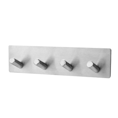 Black Robe Hook Wall Hook Towel Hook for Bathroom Stainless Steel Coat Hook Rustproof Hook Hanger for Kitchen Hardware Stainless Steel Hooks Waterproof and Oilproof Bathroom Kitchen Self Adhesive Hooks for Hanging Coat Hat Towel