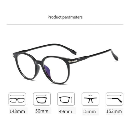 Blue Light Blocking Computer Glasses Retro Clear Lens Eyeglasses Frame And  Myopia Glasses Men Women Short Sight Eyewear Blue Coated Women Diopter Eyeglass0 -0.5 -1 -1.5 -2 -2.5 -3 -3.5 -4 -5 -6
