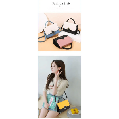 Brand New Attractive Candy Color Design PU Leather Crossbody Bags For Women And Girls Nice Shoulder Hand Bag, Travel Handbags, Stylish Phone Purse Mini Flap