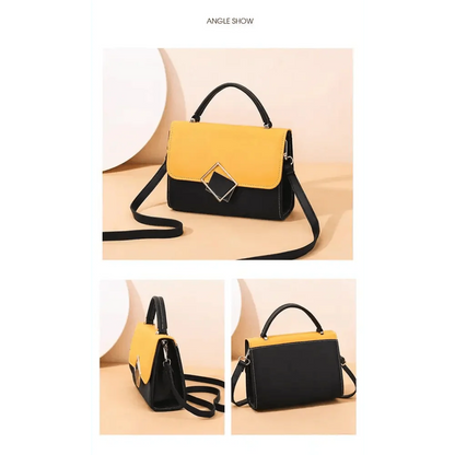 Brand New Attractive Candy Color Design PU Leather Crossbody Bags For Women And Girls Nice Shoulder Hand Bag, Travel Handbags, Stylish Phone Purse Mini Flap