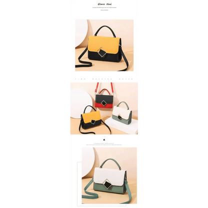 Brand New Attractive Candy Color Design PU Leather Crossbody Bags For Women And Girls Nice Shoulder Hand Bag, Travel Handbags, Stylish Phone Purse Mini Flap