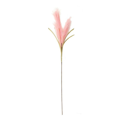 Bulrush Artificial Pampas Grass Phragmites 100cm Popular Natural Dried Small Pampas Grass For Wedding Flower Bunch Floor Vase Filler for Living Room Kitchen Decor
