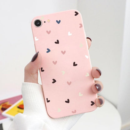Butterfly Pattern Design Trendy Mobile Phone Case Protective Case For iPhone 7 8 SE 2020 Flower Cartoon Celular Case For iPhone7 8 SE2020 se 2020 se2020 A1778 A1660 A1779 Silicon Matte TPU Cover