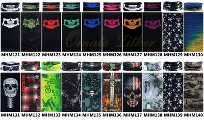 Camouflage Neck Gaiter Hunting Scarves Ice Silk Bandana Tubular Buff Half Mask Tactical Sport Headband Balaclava  Balaclava Seamless Magic Head Scarf Breathable Bandana Turban Outdoor Hiking Quick-Dry Sweat Absorbing Scarves Multifunction Beanie Hat