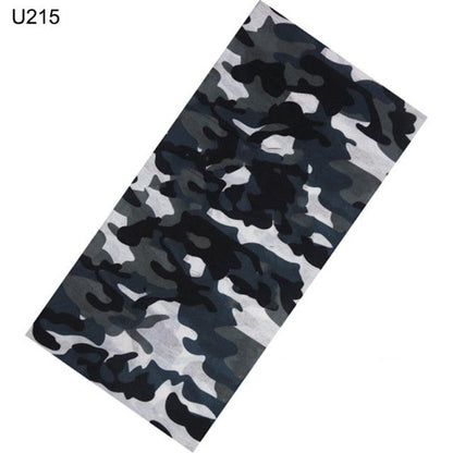 Camouflage Neck Gaiter Hunting Scarves Ice Silk Bandana Tubular Buff Half Mask Tactical Sport Headband Balaclava  Balaclava Seamless Magic Head Scarf Breathable Bandana Turban Outdoor Hiking Quick-Dry Sweat Absorbing Scarves Multifunction Beanie Hat