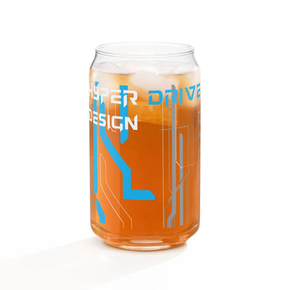 Can-shaped glass