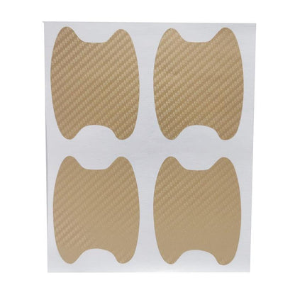 Car Handle Protection Film Car Door Handle Cup Scratch Protector Universal Invisible Car Carbon Fiber Door Handle Sticker Scratches Resistant Side Sticker Scratches Car Door Protector Films Sticker Car Styling