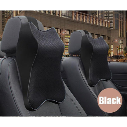 Car Neck Pillow Adjustable Head Restraint 3D Memory Foam  Car Neck Support Pillow Neck Pain Relief Auto Headrest Travel Pillow Neck Support Holder Seat Pillow Adjustable Car Neck Pillow Premium Interior Accessories Headrest Support for Driver