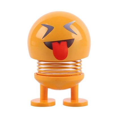 Car Ornaments Bobblehead Nod Dolls Cute Cartoon Funny Wobble Head Robot Lovely Car Dashboard Decoration Auto Facial Expression Shaking Head Toys Car Ornaments Bobblehead Nod Dolls Cute Cartoon Funny Wobble Head Robot Lovely Car Dashboard Decor