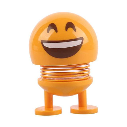 Car Ornaments Bobblehead Nod Dolls Cute Cartoon Funny Wobble Head Robot Lovely Car Dashboard Decoration Auto Facial Expression Shaking Head Toys Car Ornaments Bobblehead Nod Dolls Cute Cartoon Funny Wobble Head Robot Lovely Car Dashboard Decor