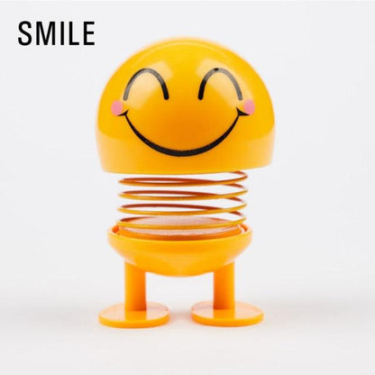 Car Ornaments Bobblehead Nod Dolls Cute Cartoon Funny Wobble Head Robot Lovely Car Dashboard Decoration Auto Facial Expression Shaking Head Toys Car Ornaments Bobblehead Nod Dolls Cute Cartoon Funny Wobble Head Robot Lovely Car Dashboard Decor