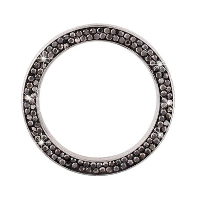 Cars One-Key Engine Start Stop Ignition Push Button Switch Cover Decorative Rhinestone Diamond Crystal Ring Car Parts Push to Start Button Cover Crystal Rhinestone Car Ring Emblem Sticker Bling Accessories for Women