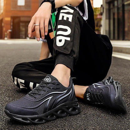 Casual Men's Running Sneakers Light Blade Breathable Comfortable Lightweight Men Jogging Breathable Tennis Sport Shoes For Workout Walking Outdoor Sport Gym