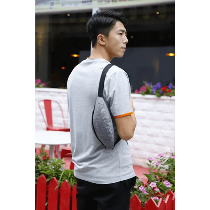 Casual Water Resistant Durable Polyester Small Outdoor Lightweight Crossbody Fanny Pack For Men Cool Sports Waist Bag