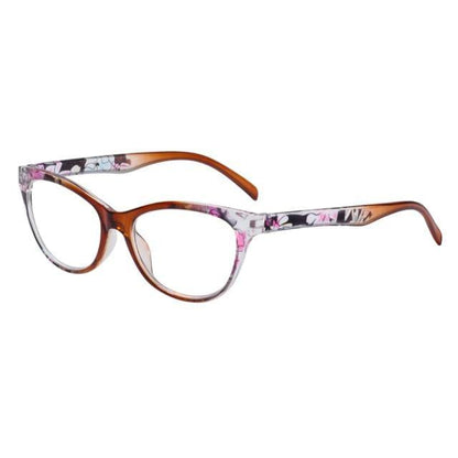 Cat Eye Reading Glasses Women Men Light Weight Presbyopic Reading Glasses Designer Cat Eye Frame Ladies Computer Readers Anti Glare UV Ray Eyeglasses Diopter Presbyopia Eyewear +1.00~+4.0