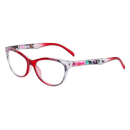 Cat Eye Reading Glasses Women Men Light Weight Presbyopic Reading Glasses Designer Cat Eye Frame Ladies Computer Readers Anti Glare UV Ray Eyeglasses Diopter Presbyopia Eyewear +1.00~+4.0