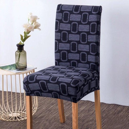 Chair Covers For Dining Room Stretch Spandex Removable Washable Anti-dust Seat Slipcover Multicolor  Chair covers  Chair Covers For Dining Room With Printed Patterns Easy Slip-on Stretchy Dining Room Chair Covers
