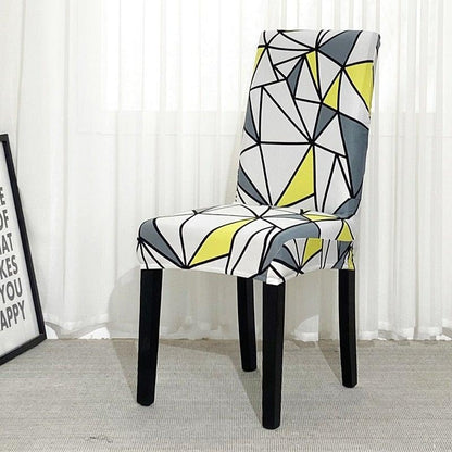 Chair Covers For Dining Room Stretch Spandex Removable Washable Anti-dust Seat Slipcover Multicolor  Chair covers  Chair Covers For Dining Room With Printed Patterns Easy Slip-on Stretchy Dining Room Chair Covers