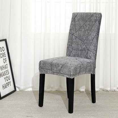 Chair Covers For Dining Room Stretch Spandex Removable Washable Anti-dust Seat Slipcover Multicolor  Chair covers  Chair Covers For Dining Room With Printed Patterns Easy Slip-on Stretchy Dining Room Chair Covers