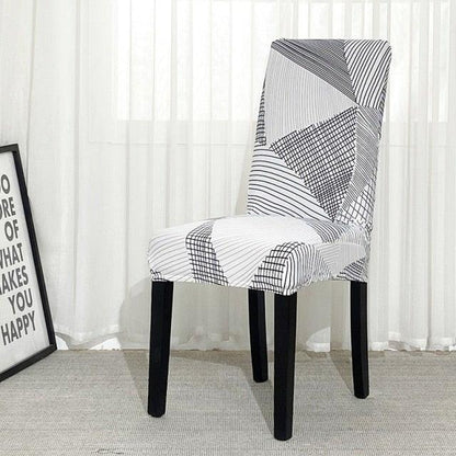 Chair Covers For Dining Room Stretch Spandex Removable Washable Anti-dust Seat Slipcover Multicolor  Chair covers  Chair Covers For Dining Room With Printed Patterns Easy Slip-on Stretchy Dining Room Chair Covers