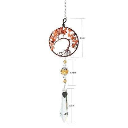 Chandelier Crystals Ball Prism Pendant Maker Sun Catcher Crystal Rainbow Maker Drops Hang for Window Home Decor Car Charms Hanging  Wind Chimes Hanging Ornament Garden Decor