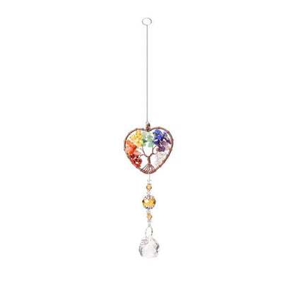 Chandelier Crystals Ball Prism Pendant Maker Sun Catcher Crystal Rainbow Maker Drops Hang for Window Home Decor Car Charms Hanging  Wind Chimes Hanging Ornament Garden Decor