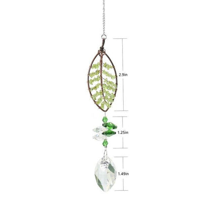 Chandelier Crystals Ball Prism Pendant Maker Sun Catcher Crystal Rainbow Maker Drops Hang for Window Home Decor Car Charms Hanging  Wind Chimes Hanging Ornament Garden Decor
