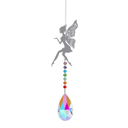 Chandelier Crystals Ball Prism Pendant Maker Sun Catcher Crystal Rainbow Maker Drops Hang for Window Home Decor Car Charms Hanging  Wind Chimes Hanging Ornament Garden Decor