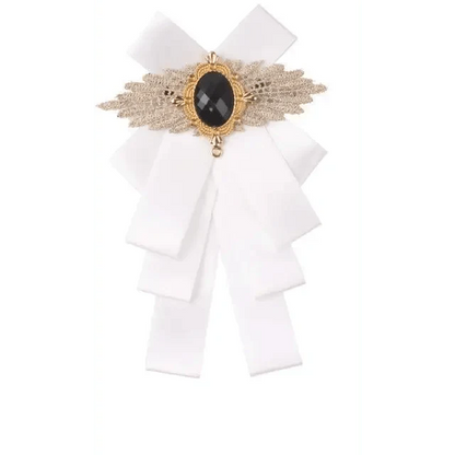 Charming  Butterfly Ladies Bowtie Casual Solid Color Rhinestone Brooch Bowties For Women Fashionable Wedding  Bowtie